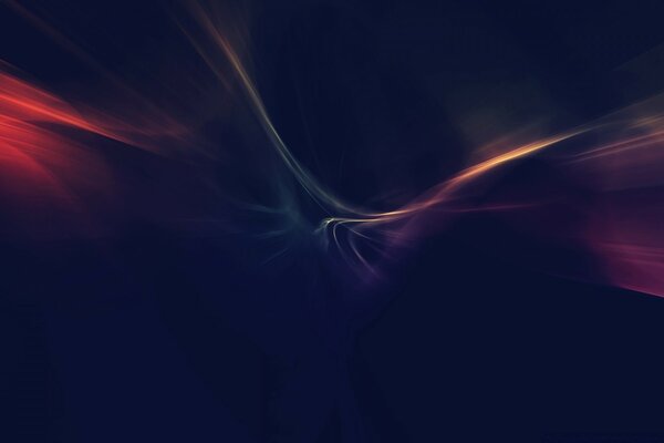 Abstract image of energy in color