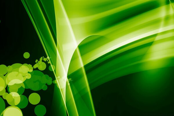 Abstract green wallpaper