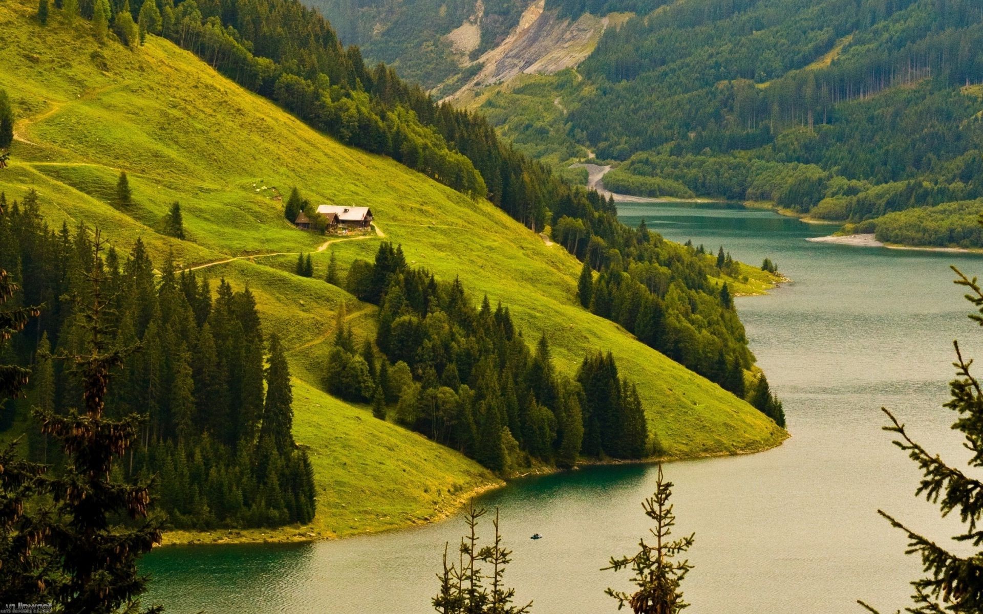 see wasser reisen im freien berge landschaft natur holz fluss tal baum landschaftlich tageslicht himmel sommer