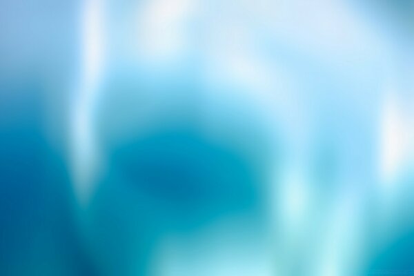 Blurred abstraction in blue and white