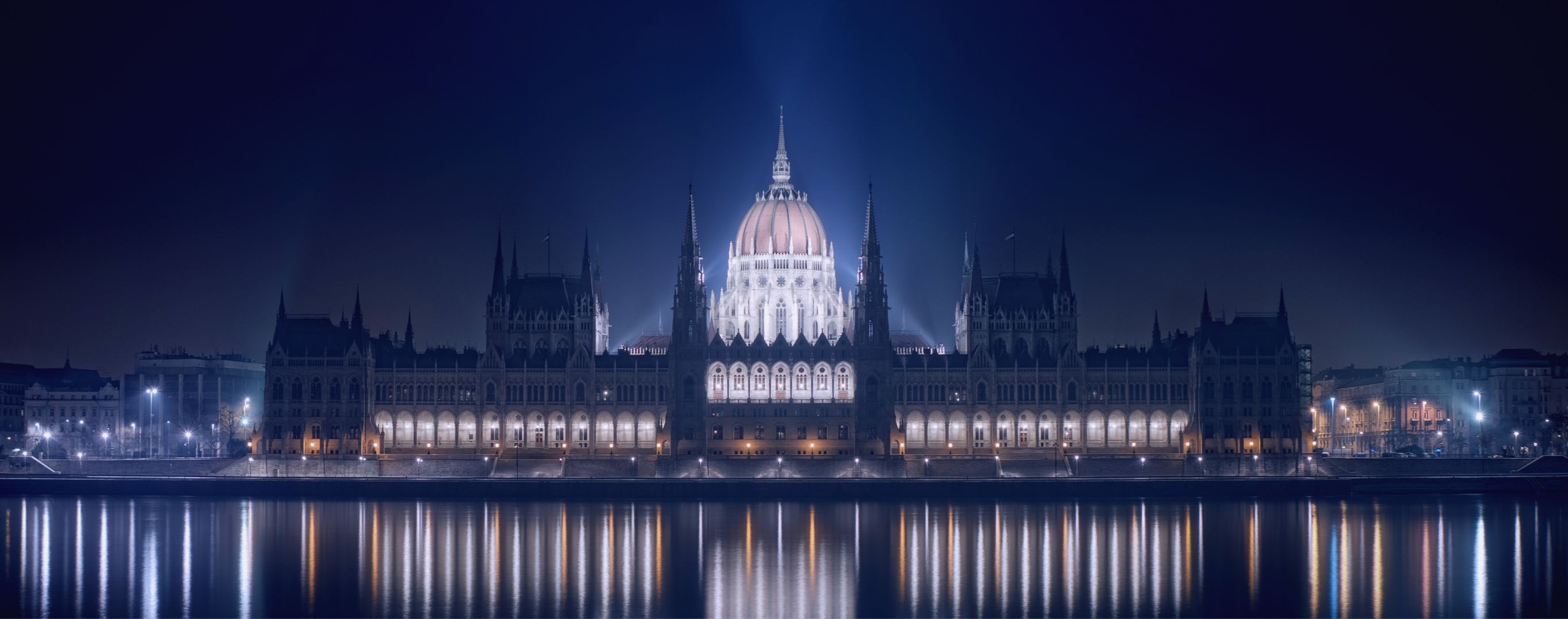 famous places architecture city building travel river reflection skyline sky cityscape dusk illuminated water urban evening landmark outdoors