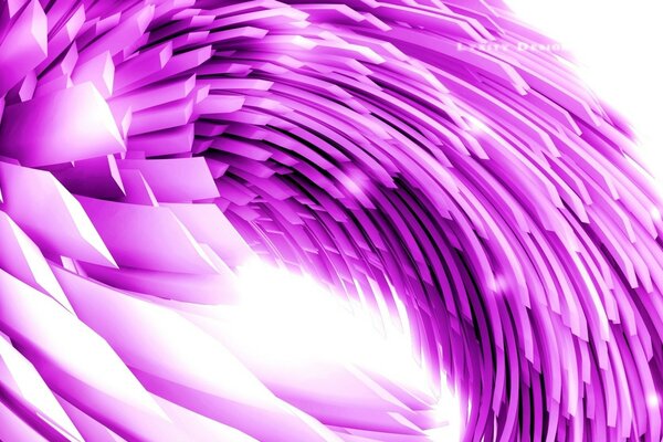 Vague abstraite de couleur violet