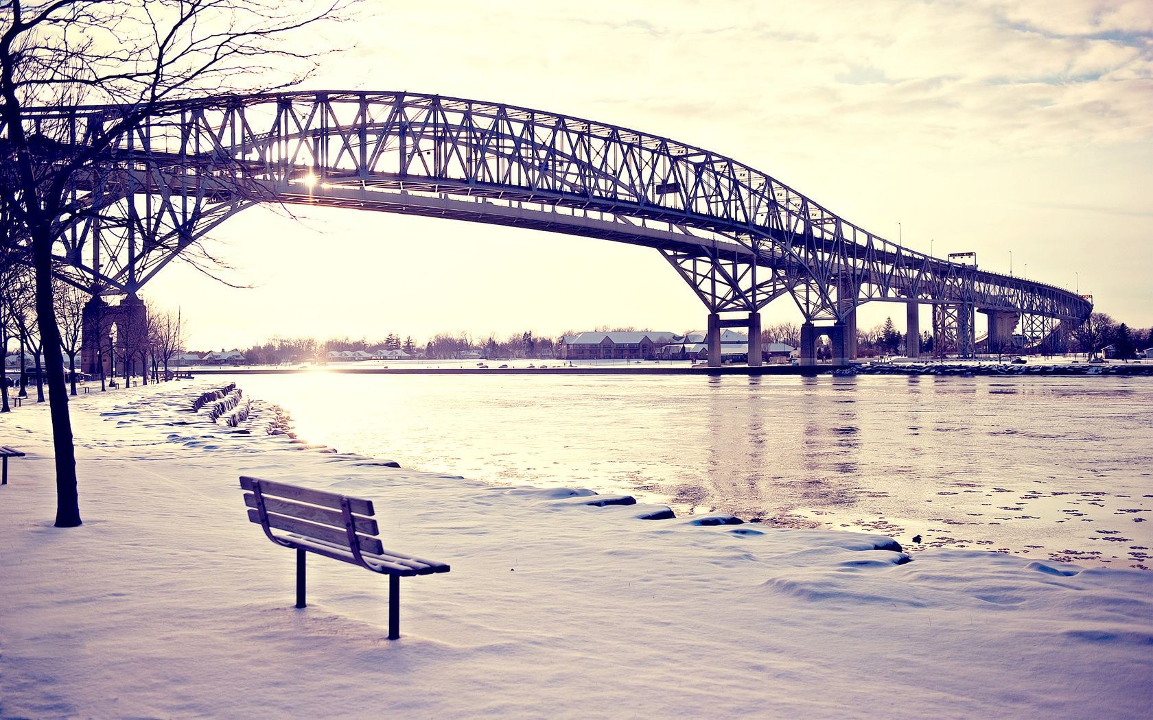 bridges bridge water travel sea beach ocean sky river pier sunset dawn landscape outdoors winter