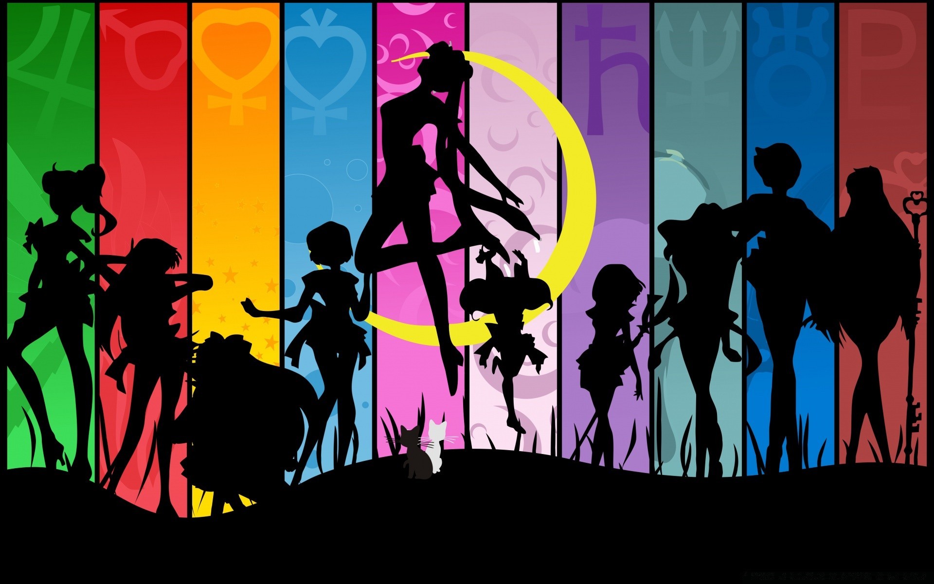 anime silhouette vector illustration party desktop design disco man music graphic