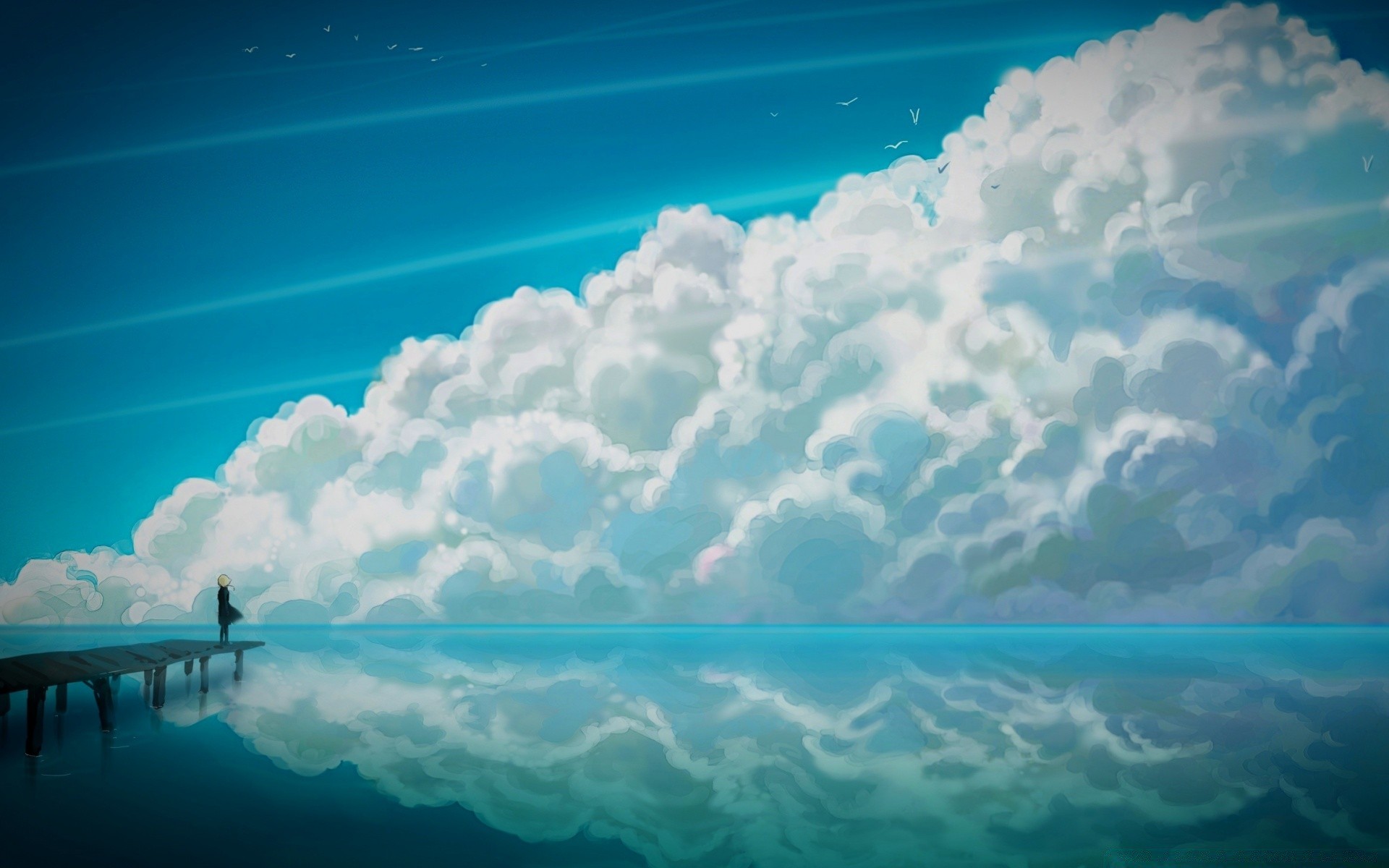 anime océan mer paysage eau ciel scénique voyage bureau lumière météo la nature nuage lumière du jour paysage beau temps environnement extérieur mer