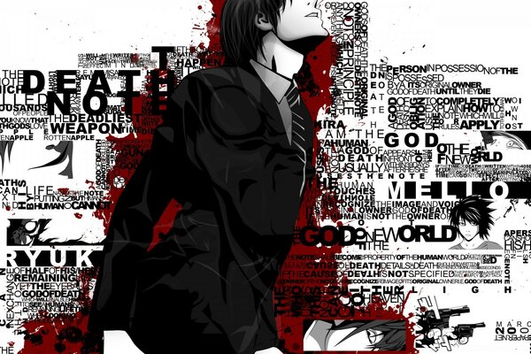 Dessin sur anime Death Note