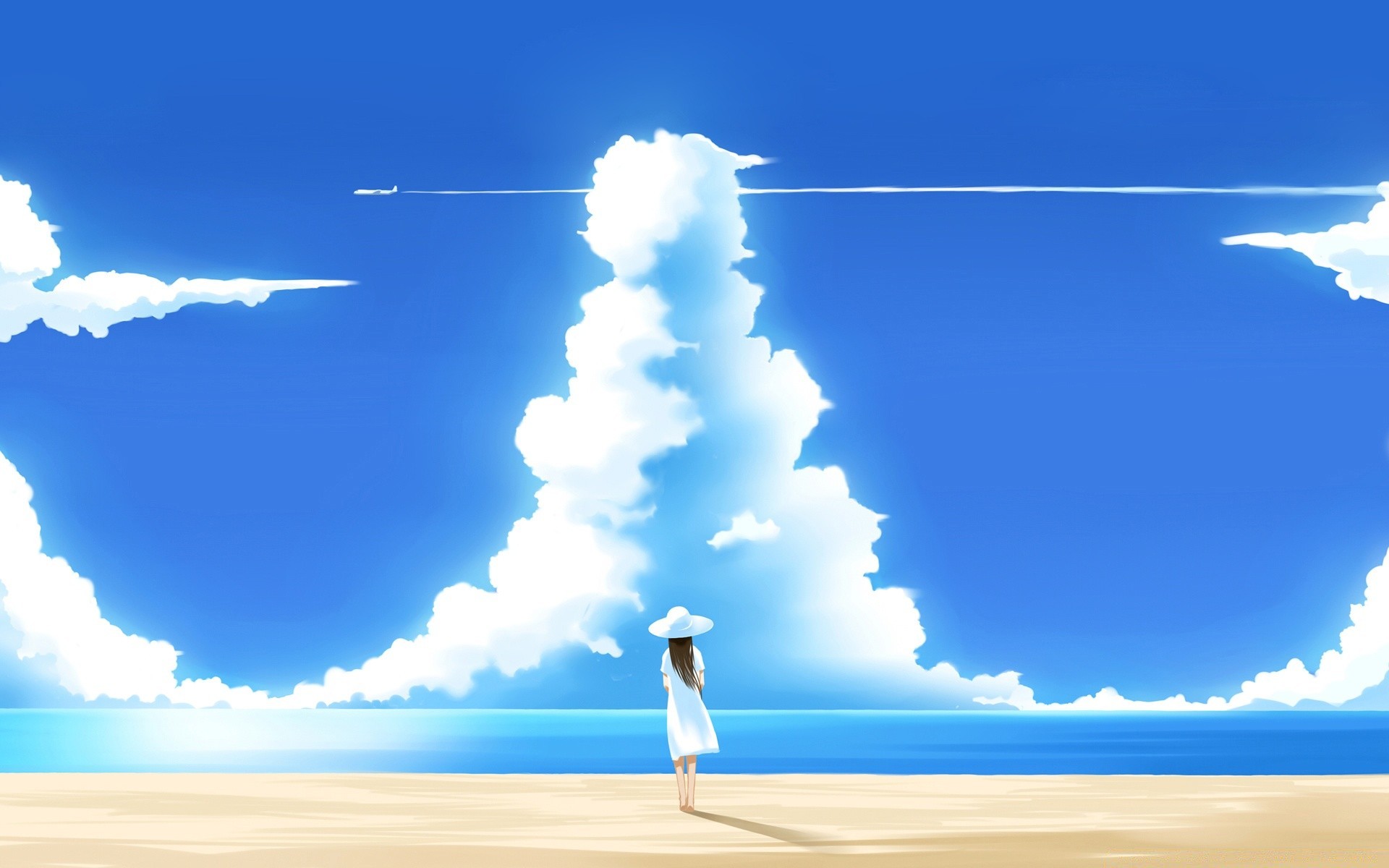 anime cielo naturaleza mar océano verano viajes nube al aire libre playa buen tiempo agua sol paisaje libertad mar