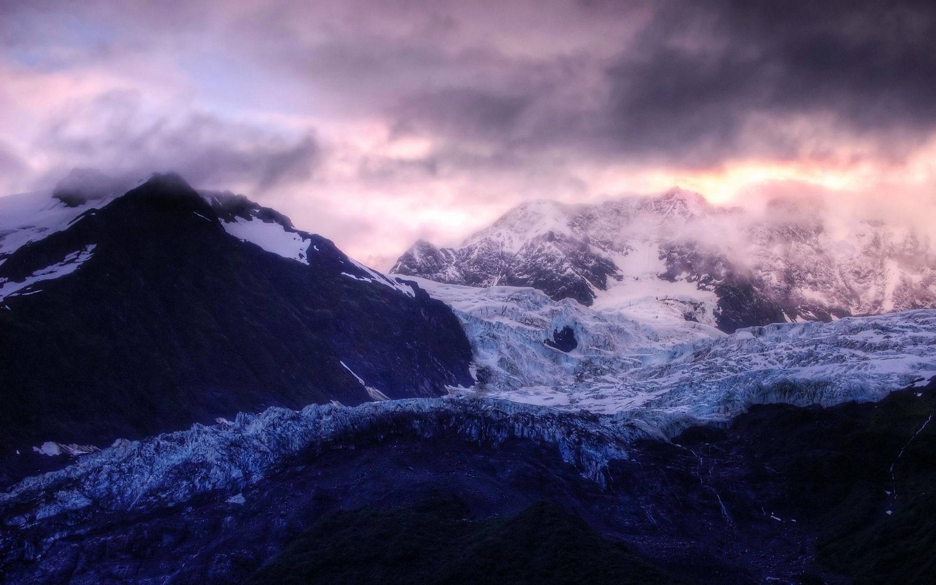 hiver neige paysage montagne glace coucher de soleil nature ciel volcan glacier eau voyage froid tempête aube scénique rock soir nuage