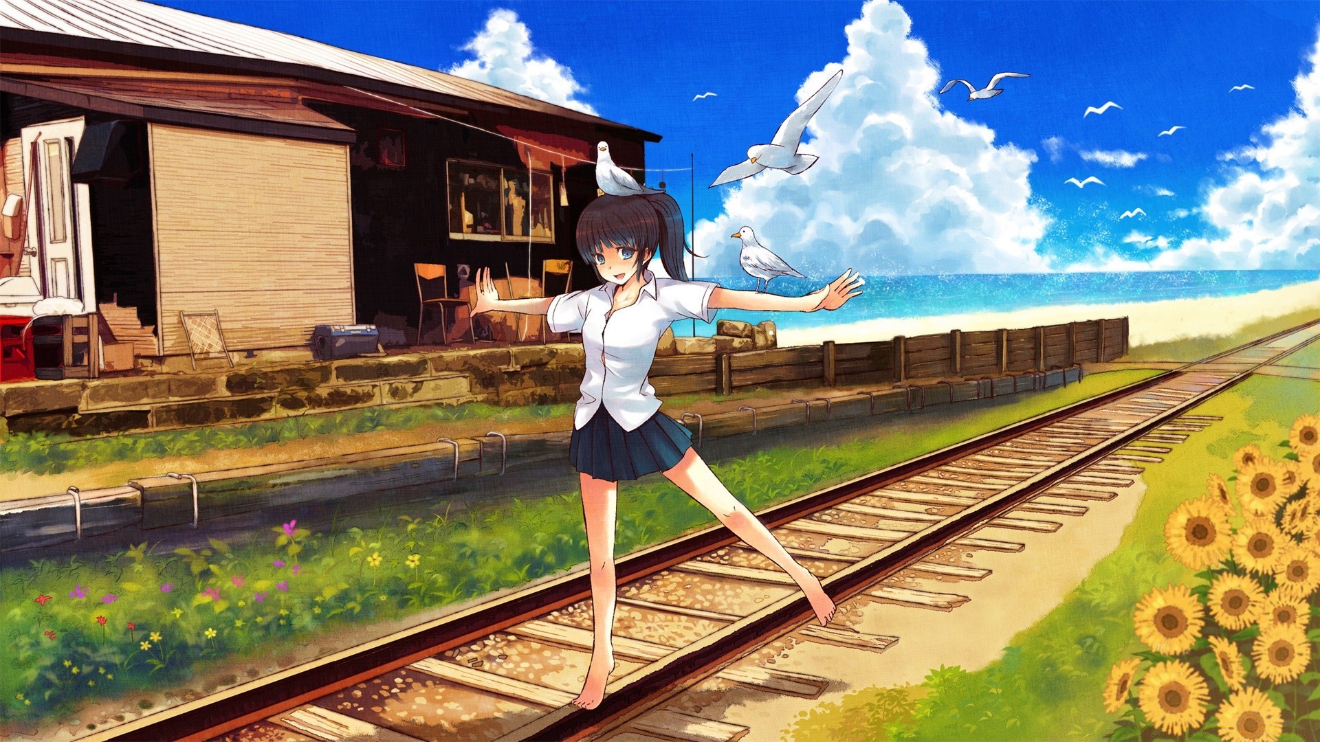Anime Scenery Free Wallpapers