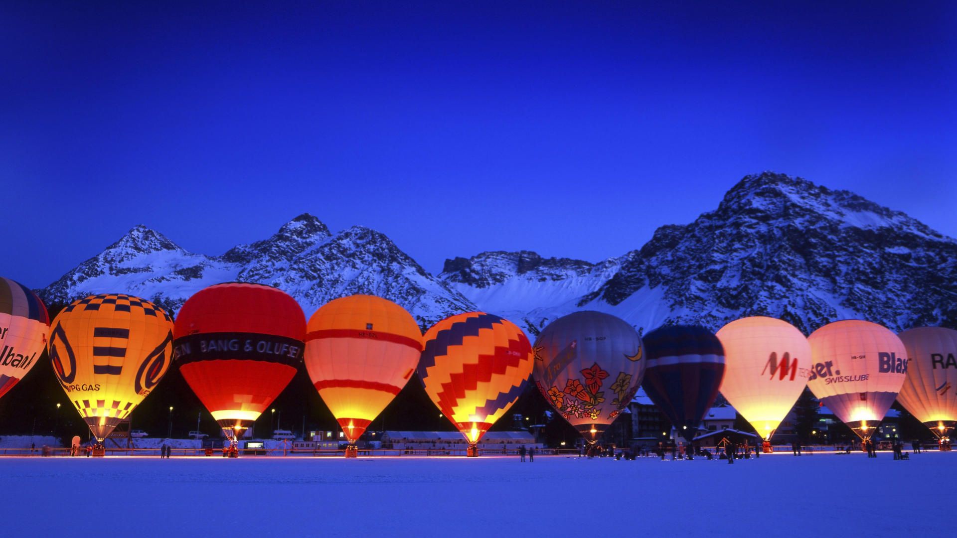 couleurs vives ballon ciel voyage crépuscule soirée coucher de soleil vacances à l extérieur