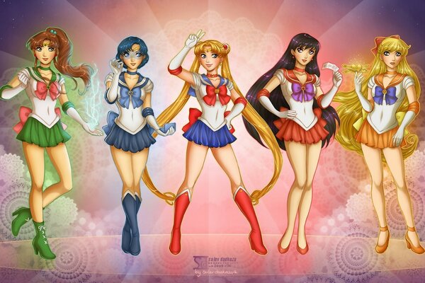 Anime. Art. Sailor Moon