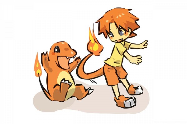 Illustration of the anime fiery tails