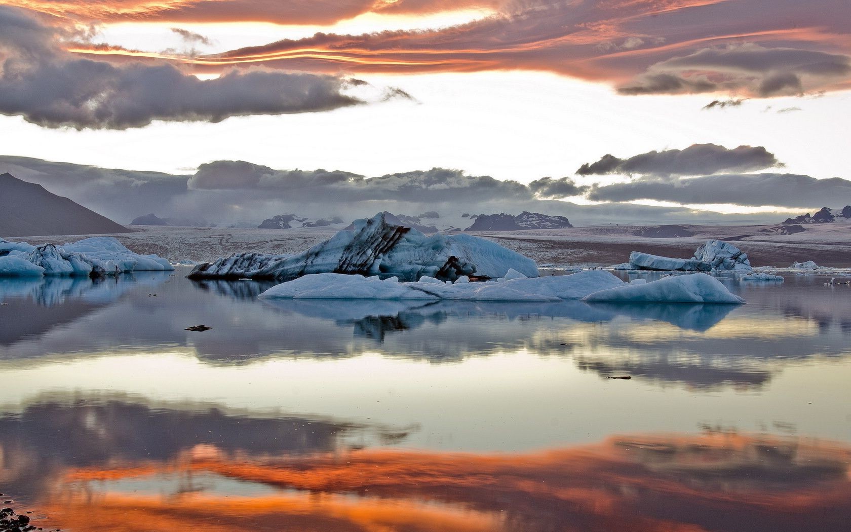 lake water landscape snow mountain ice travel sunset dawn reflection outdoors frosty sky scenic iceberg glacier winter