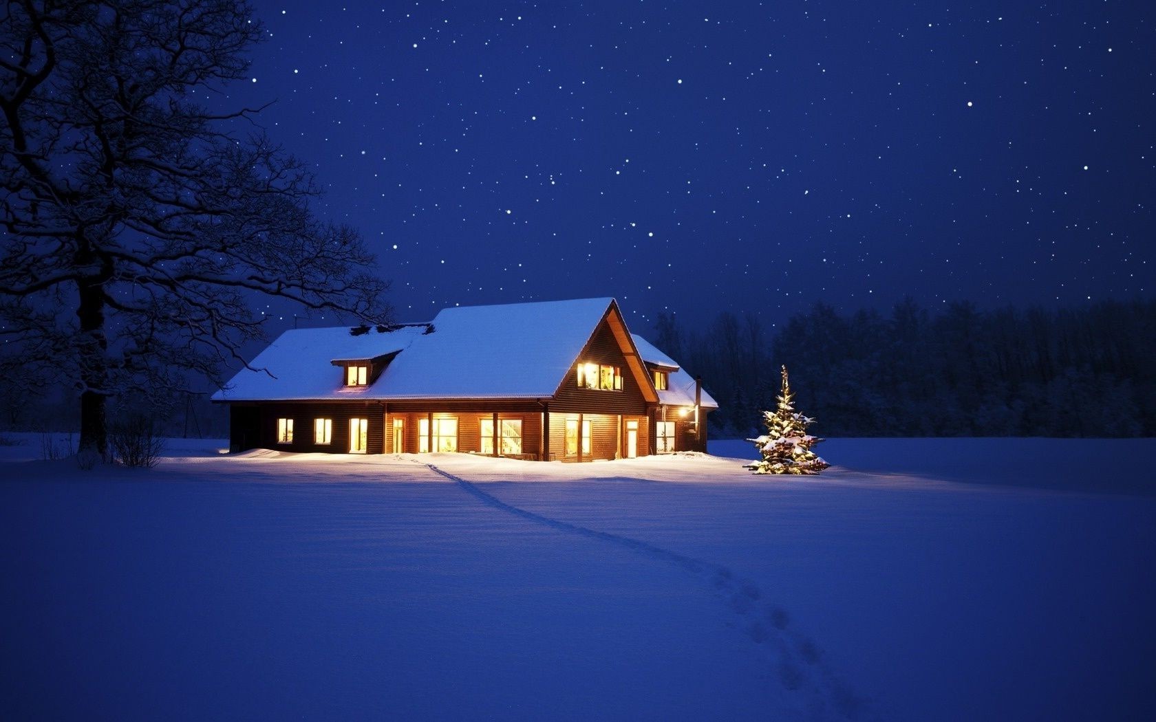 invierno nieve casa luna casa bungalow árbol cielo navidad frío helada hielo cabaña al aire libre casa luz madera arquitectura luz del día