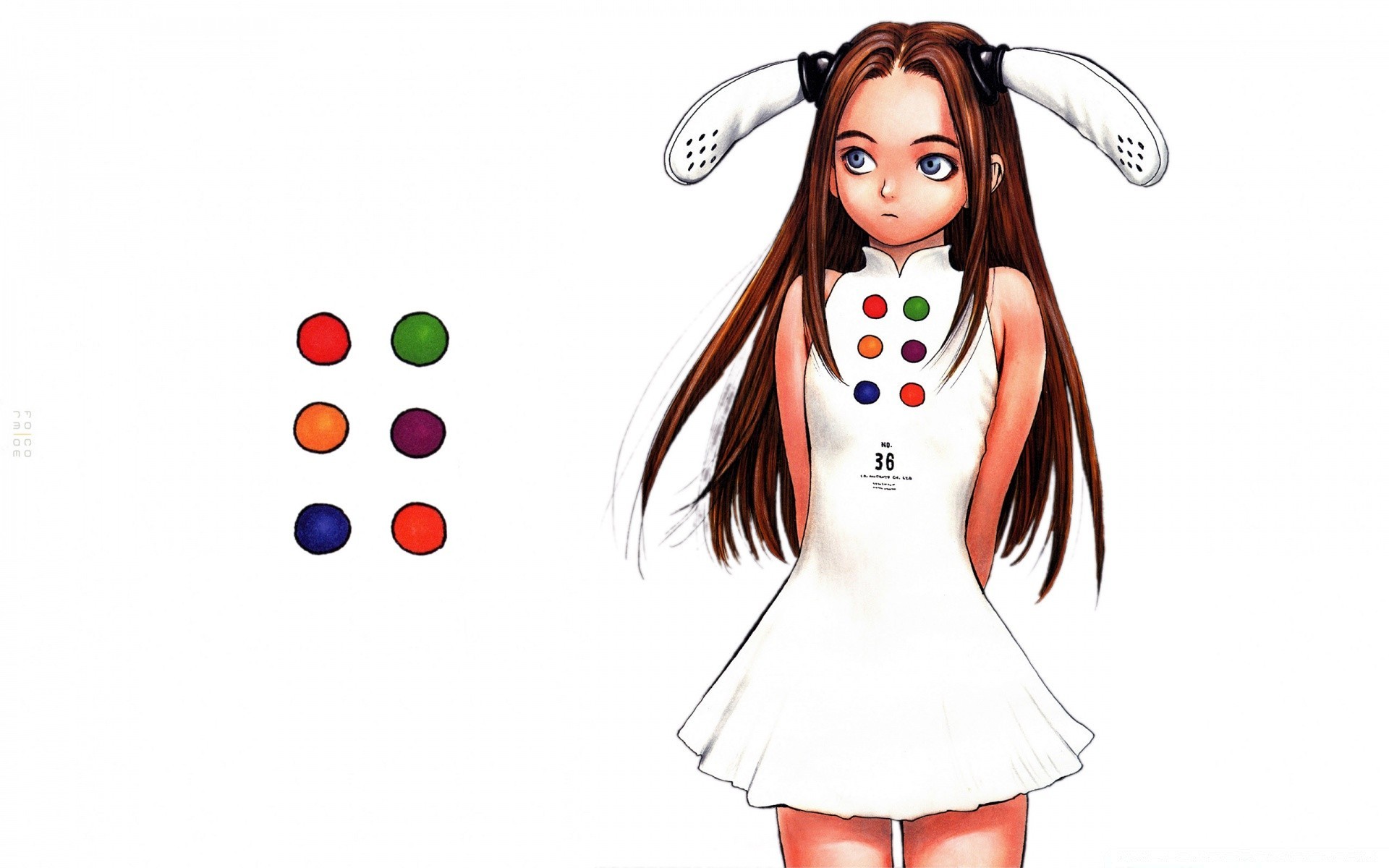 Anime Girl With Bunny Ears Phone Wallpapers