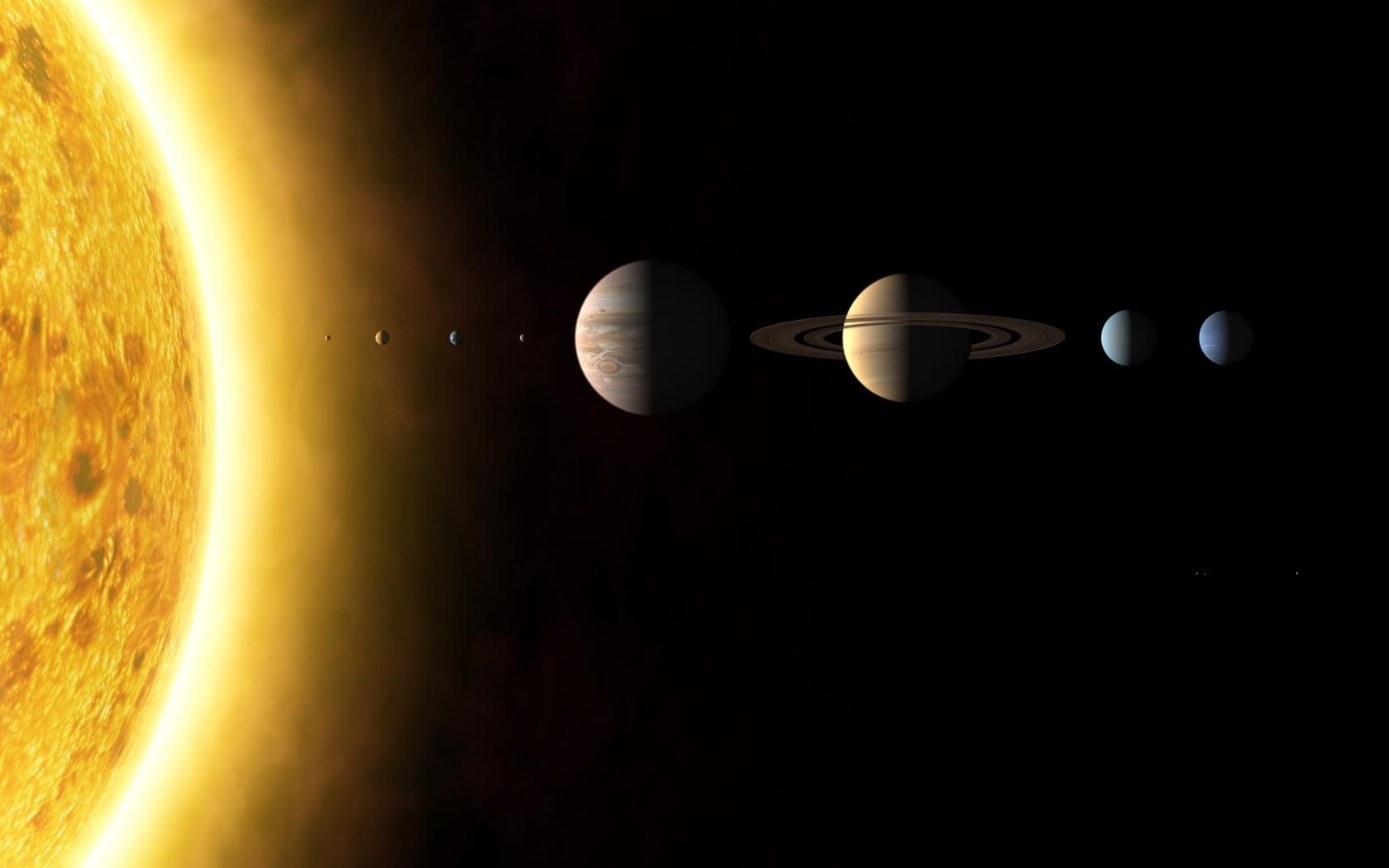 planetas lua astronomia planetas eclipse astrologia espaço sol espaço júpiter luz galáxia escuro abstrato ciência solar marte arte saturno ilustração