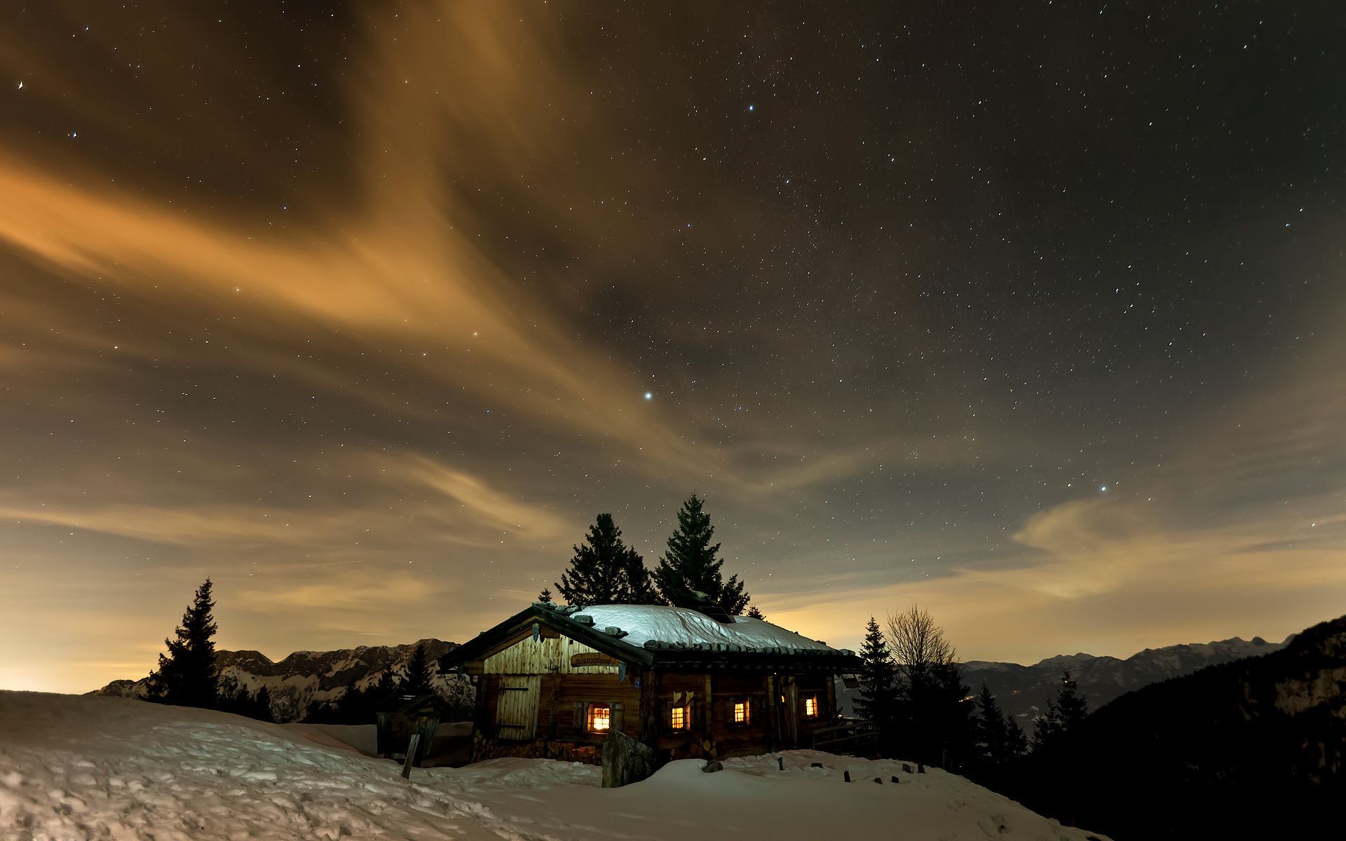 hiver ciel neige lune paysage coucher de soleil aube soir voyage en plein air nature soleil arbre eau montagnes lumière lac astronomie crépuscule