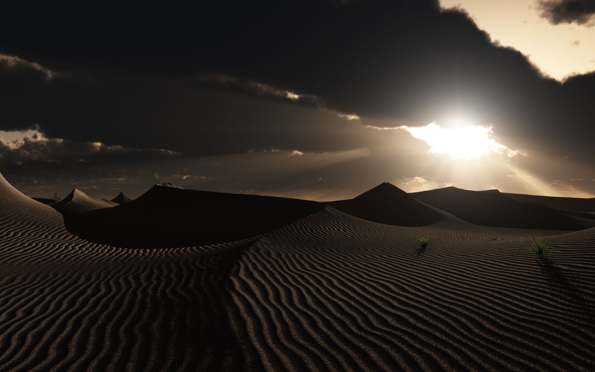 landschaft wüste sonnenuntergang dämmerung sand düne landschaft reisen sonne abend himmel natur schatten