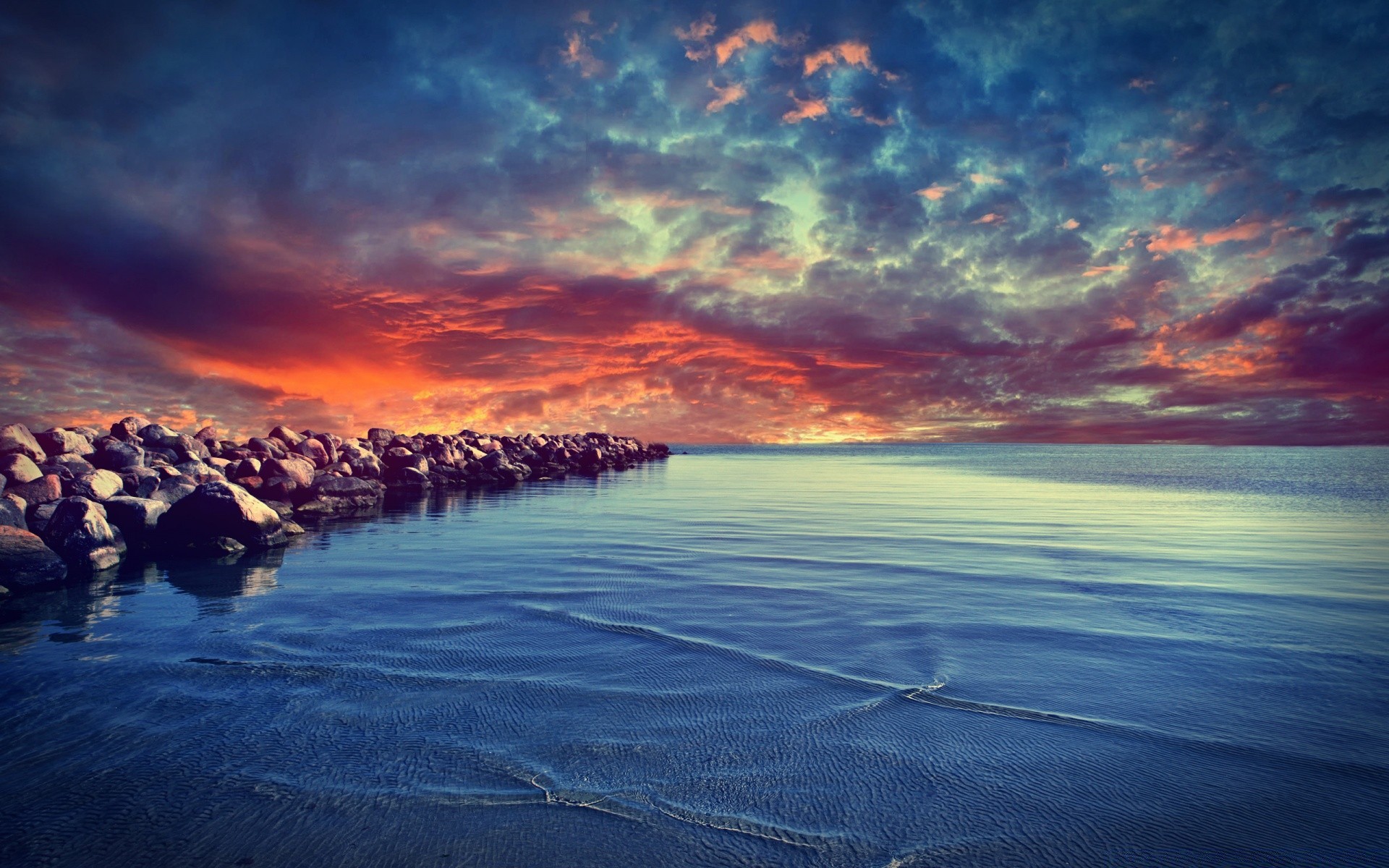 creative water sunset beach seashore dawn ocean sea landscape dusk evening sky seascape travel sun reflection summer