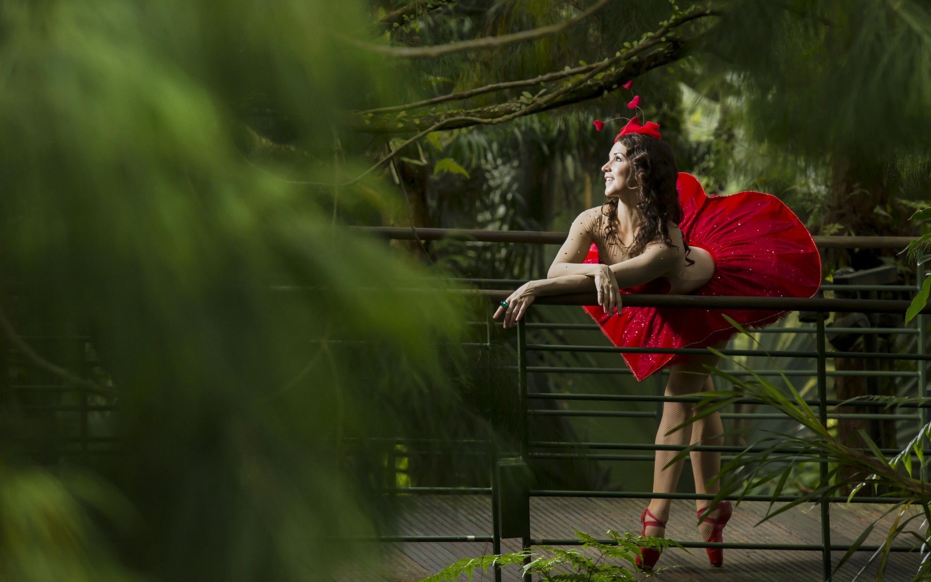 creative nature girl outdoors one woman park summer tree beautiful grass adult wood leisure portrait young recreation