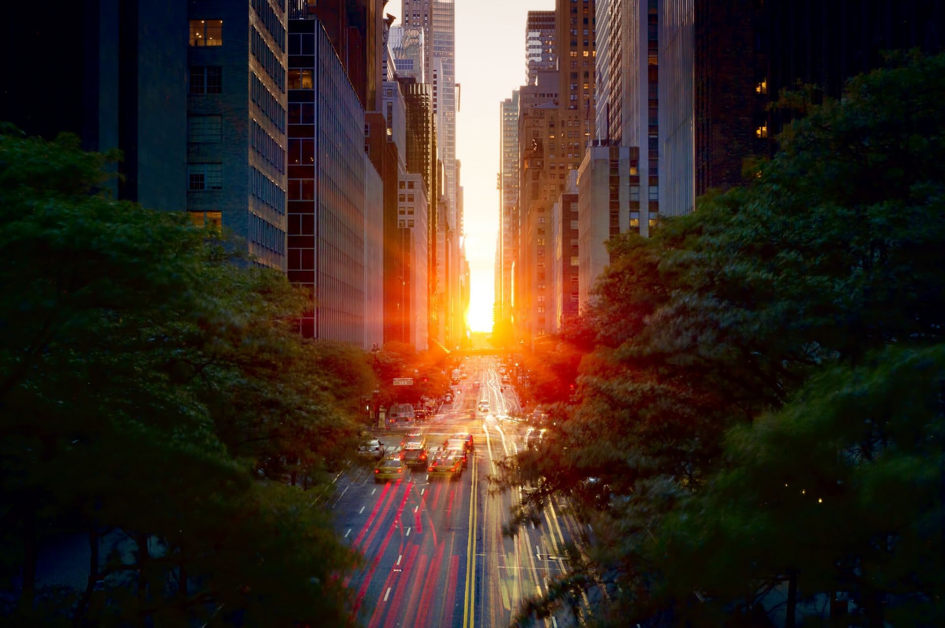 skyscrapers street light road city travel outdoors architecture evening flame illuminated building dark