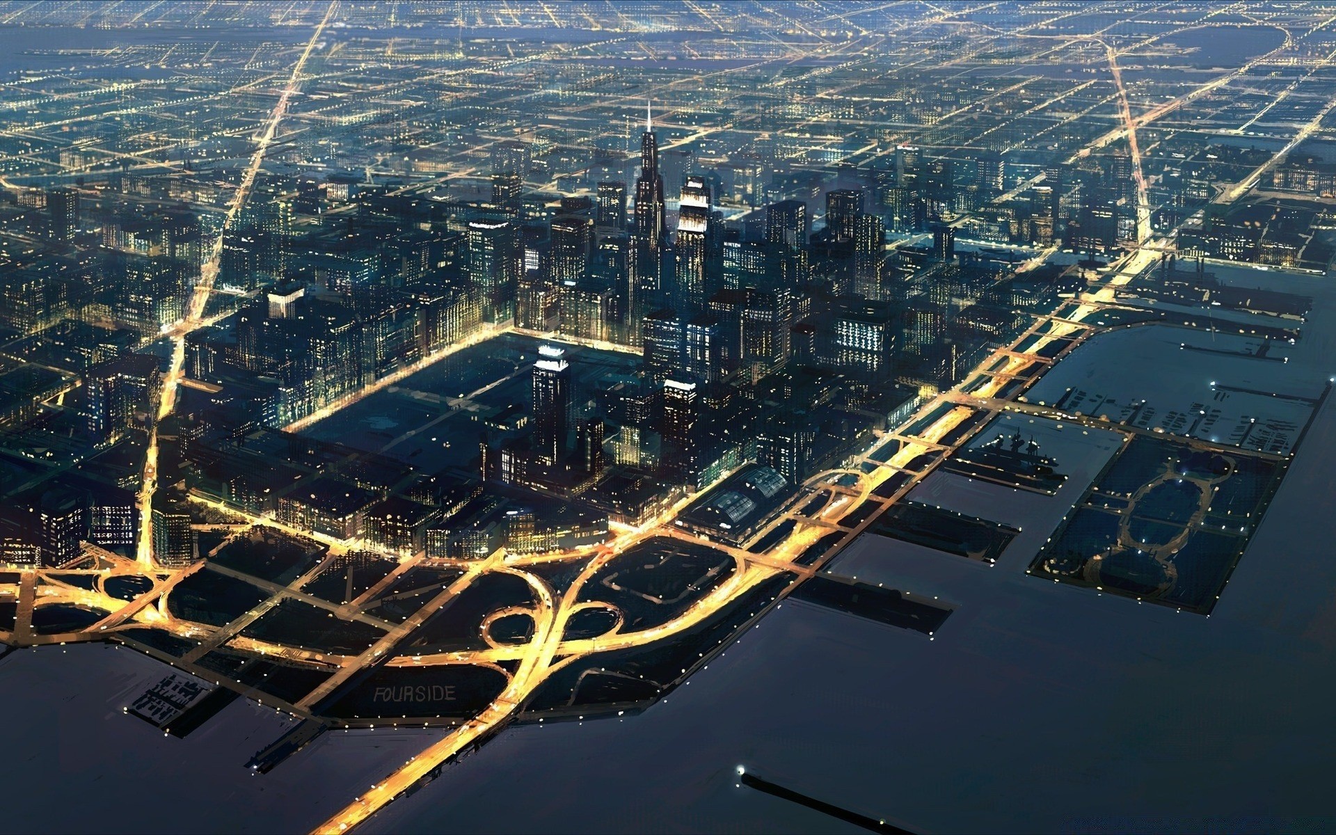 zeichnungen reisen stadt antenne transportsystem stadt architektur wasser urban himmel skyline fluss geschäft straße auto spektakel im freien verkehr haus autobahn