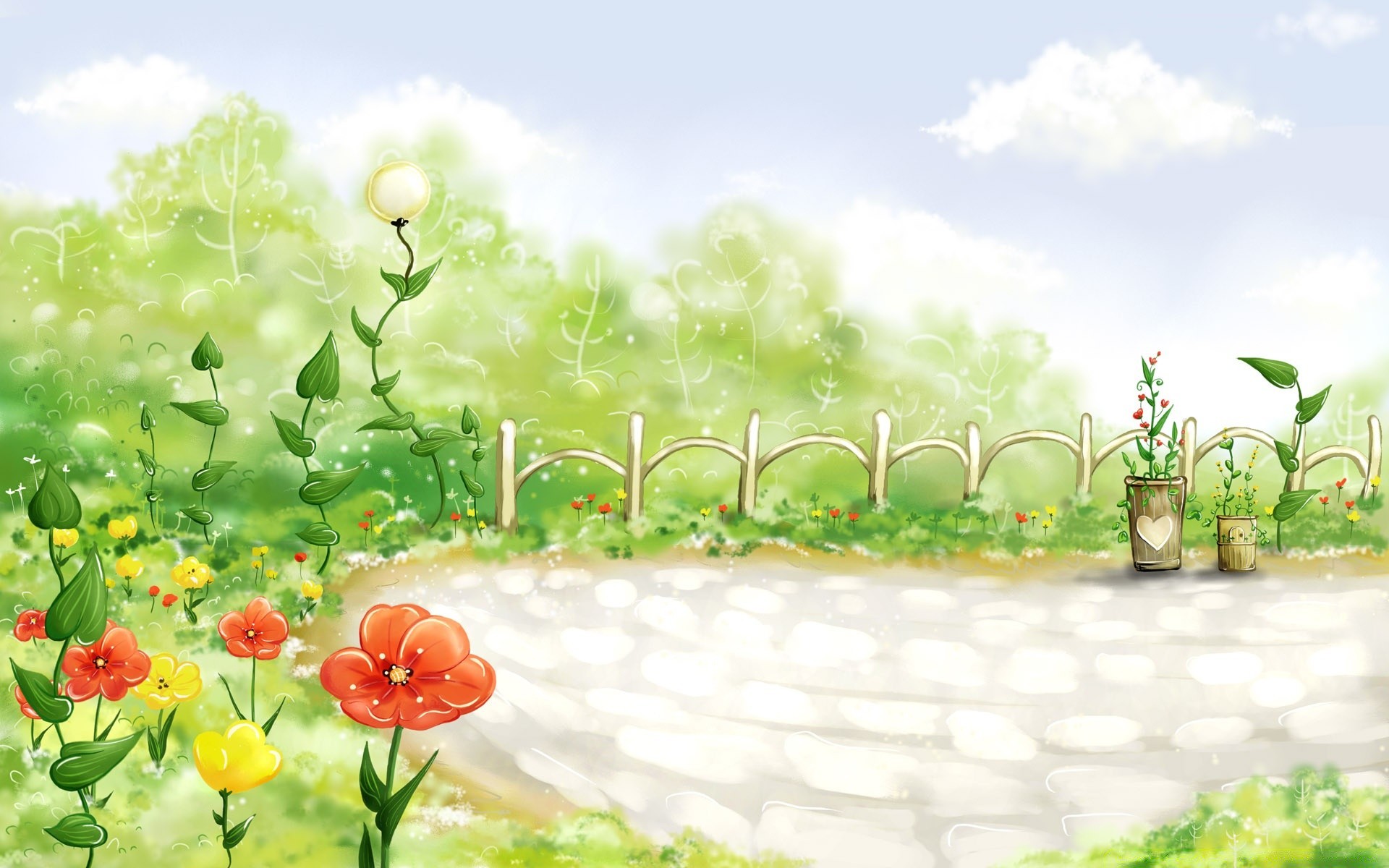 drawings nature leaf summer flower garden flora grass growth sun floral fair weather bright field season