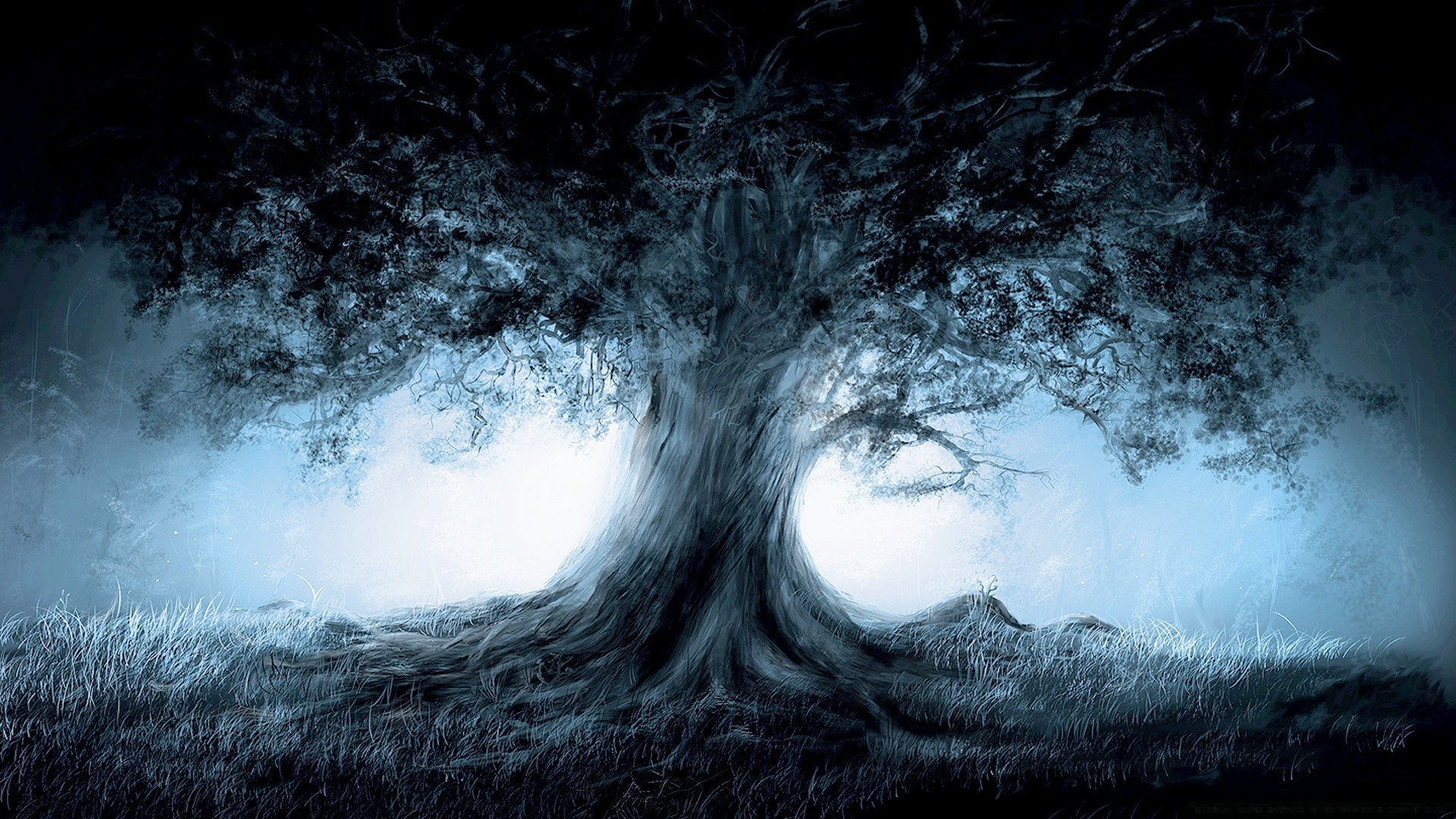 fantasía agua oscuro escritorio paisaje tormenta tiempo naturaleza cielo movimiento luna