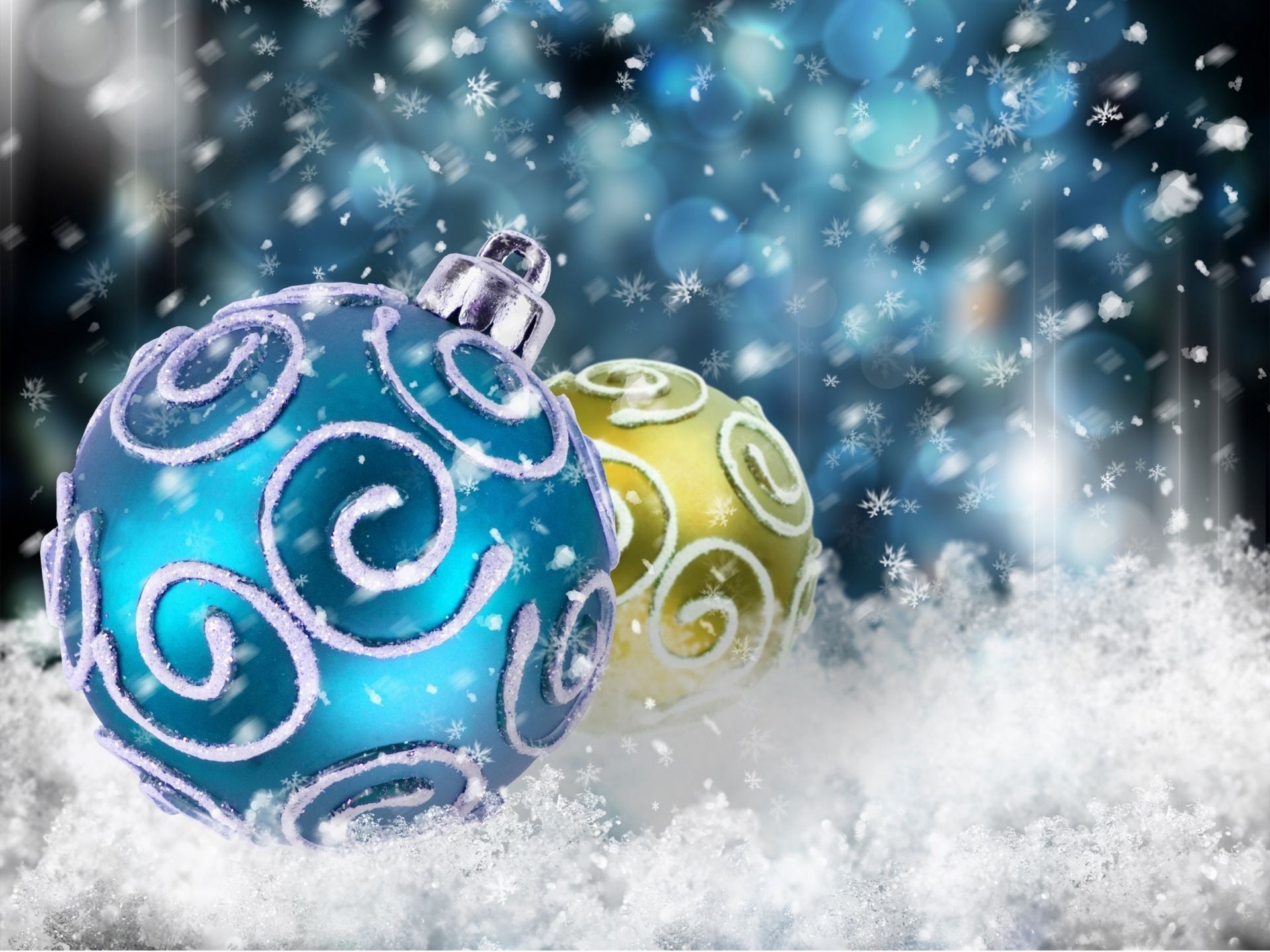 natale inverno palla vacanza decorazione splende neve fiocco di neve sfera merry desktop luce nuovo anno eva freddo luminoso brillare stagione saluto