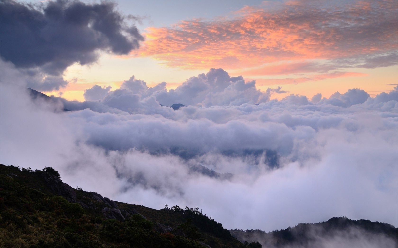 cielo montagna paesaggio cielo tramonto natura viaggi alba nebbia all aperto nuvola luce sole