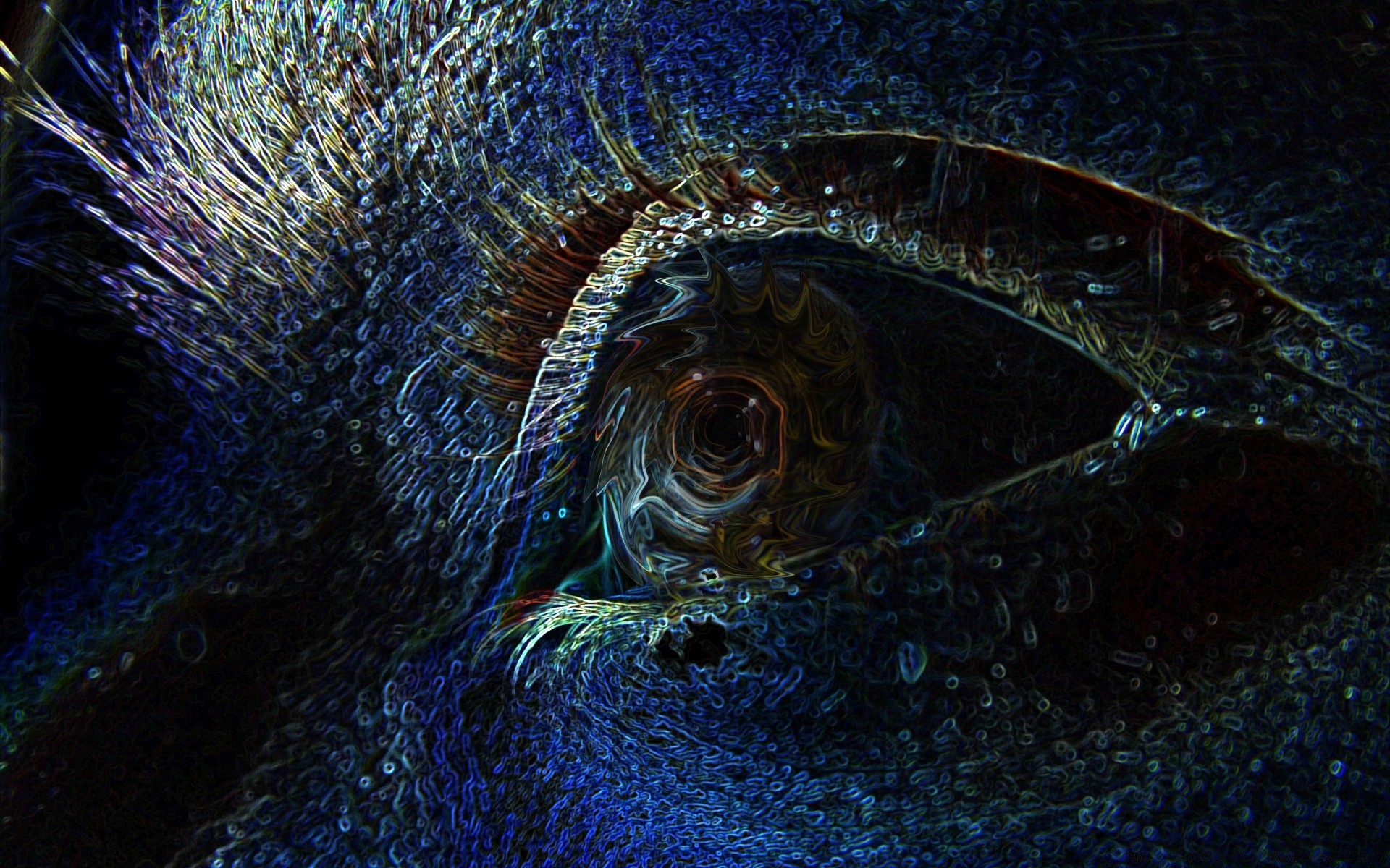 fantasía submarino pescado mar naturaleza océano color animal patrón abstracto