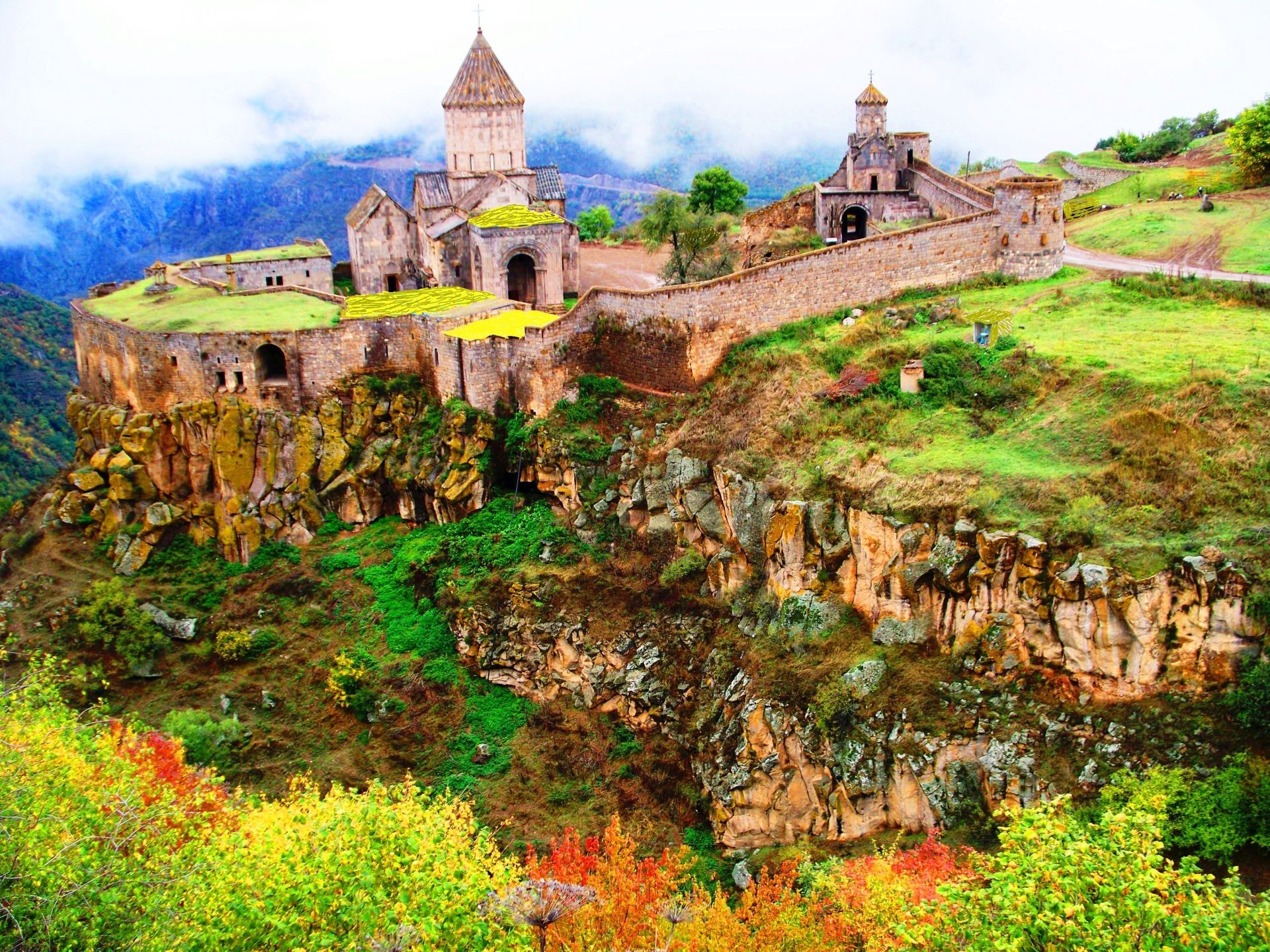 the church architecture travel building old fortress landscape tower nature tourism town landmark castle church gothic sky summer ancient traditional outdoors sight