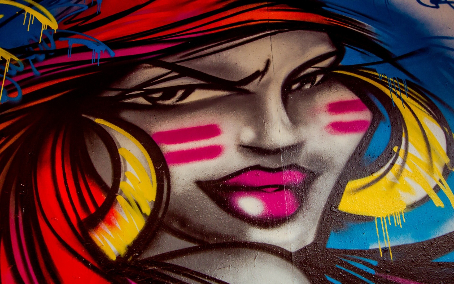 graffiti couleur art abstraite lumineux mode