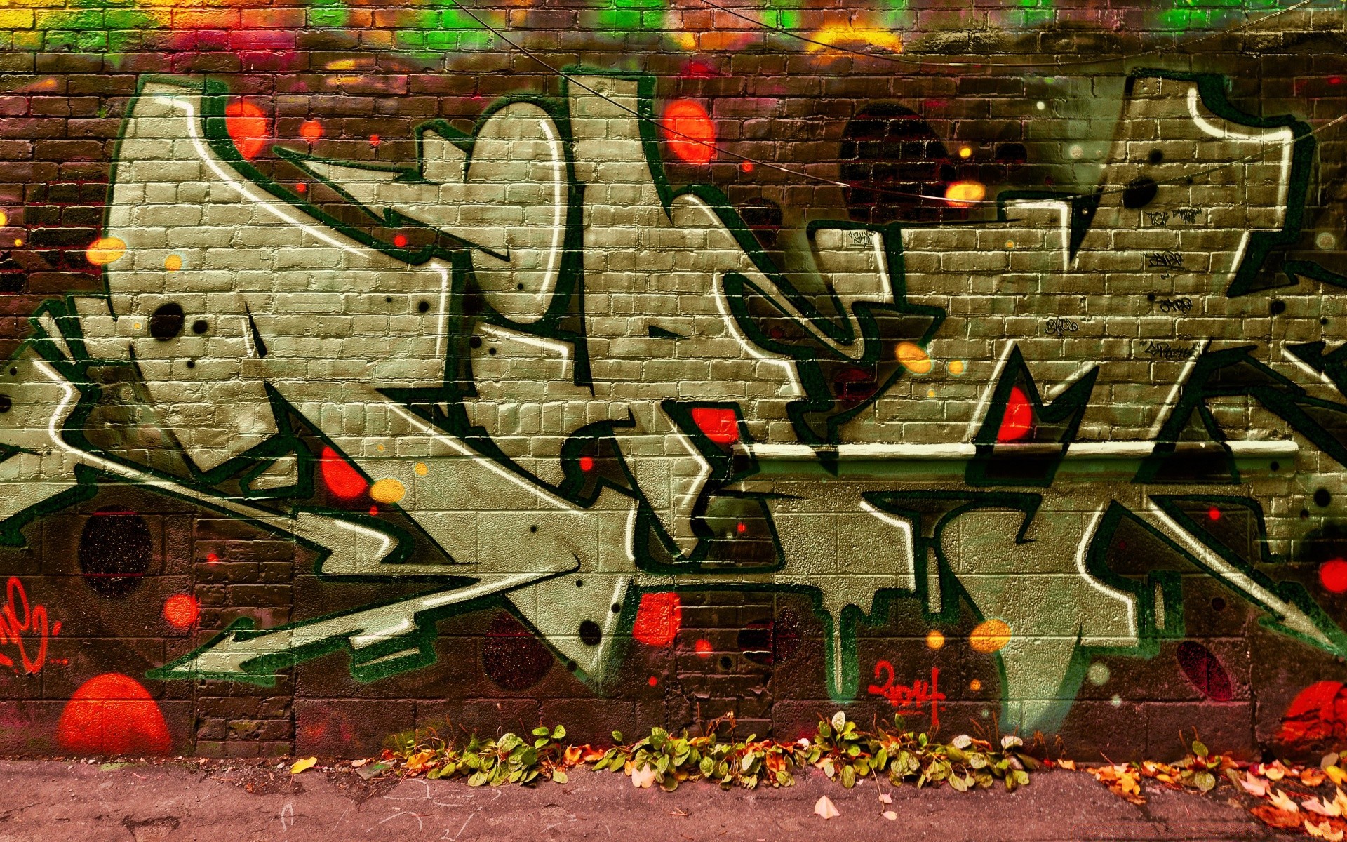 graffiti street city wall art vandalismo design colore città spray desktop