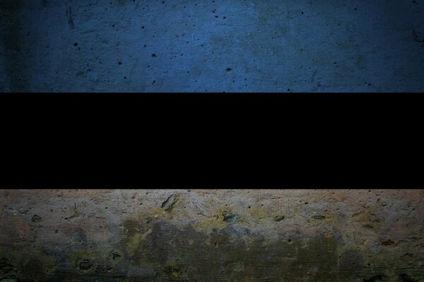 Three colors. Texture. Walls