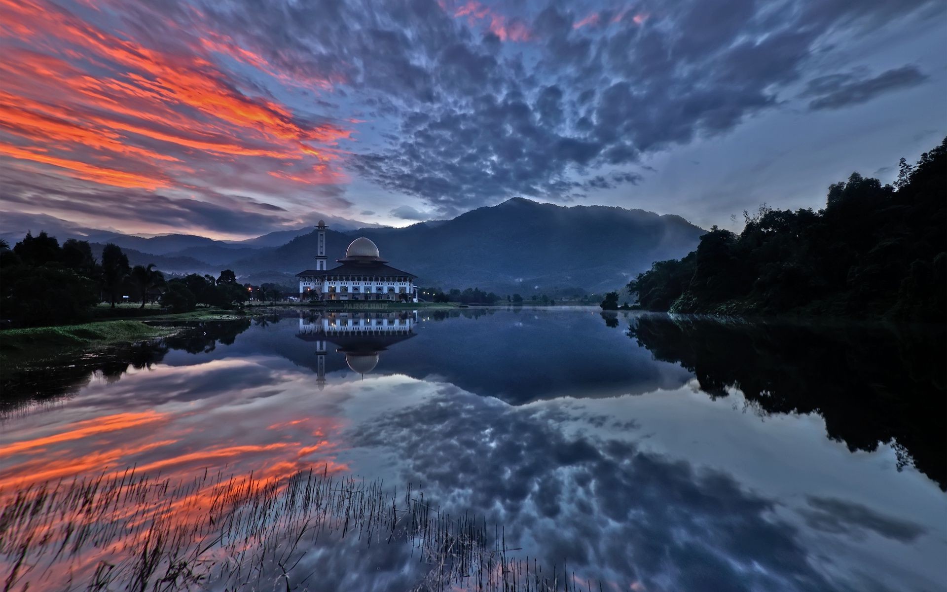 coucher de soleil et aube eau coucher de soleil voyage aube en plein air soir paysage ciel réflexion lac