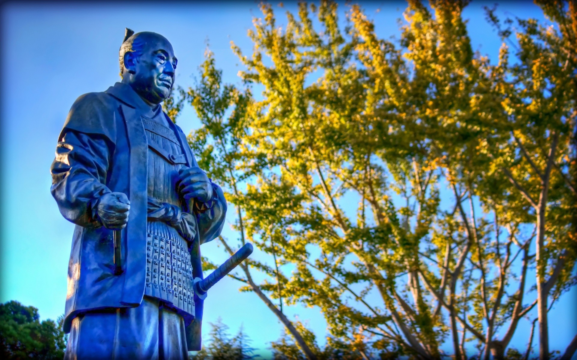 sculpture outdoors sky tree travel park statue religion nature