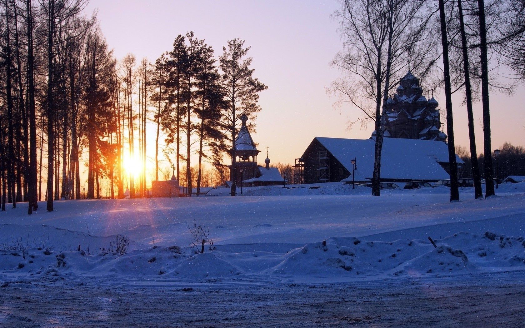 tramonto e alba neve inverno freddo legno ghiaccio albero congelato gelo paesaggio natura alba tempo luce stagione all aperto sera tramonto nebbia bel tempo