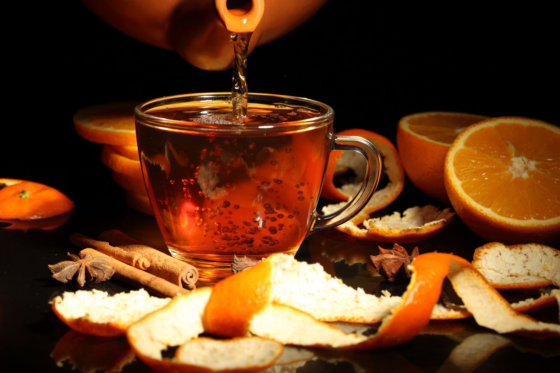 tee essen trinken heiß stillleben