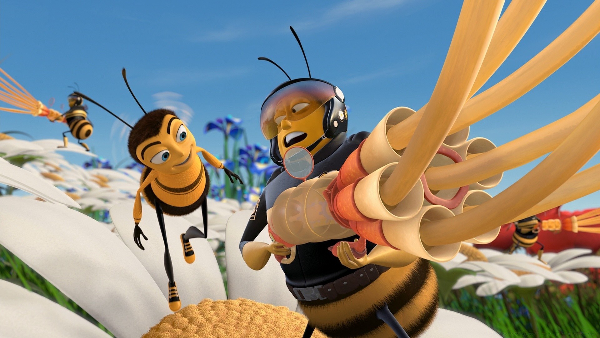 bee movie movie illustration