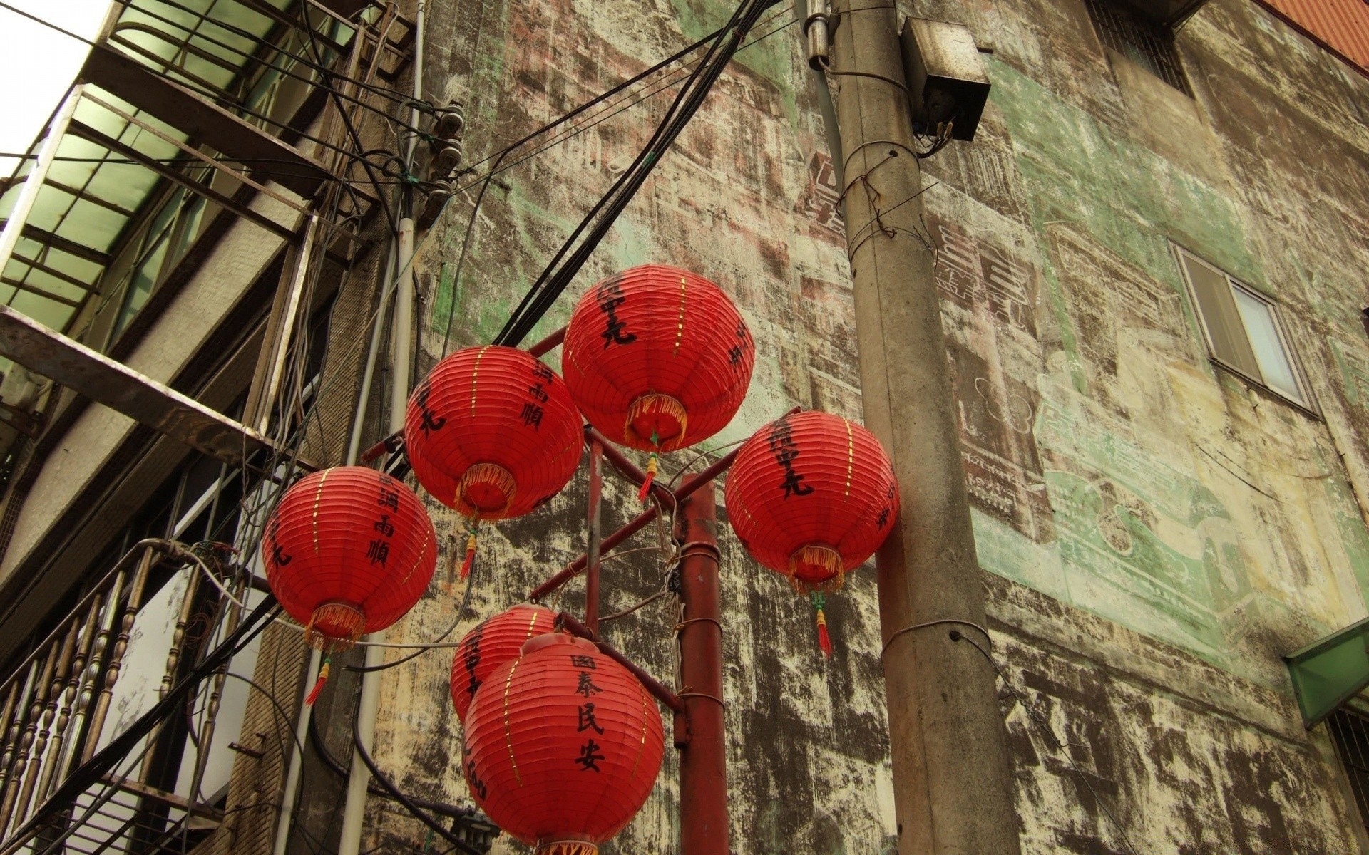 urban architecture building lantern old city outdoors travel color hanging