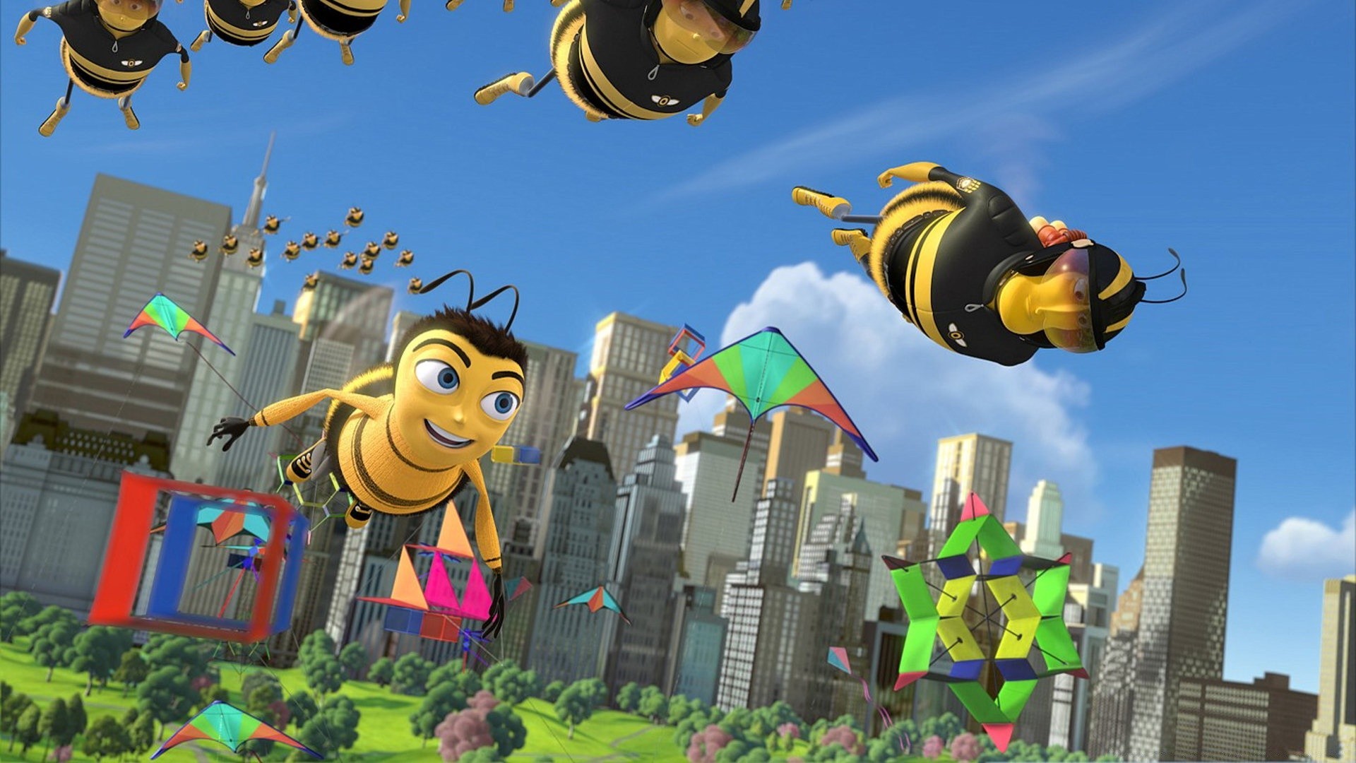 bee movie niebo miasto festiwal podróże