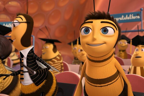 Bee cartoon bee movie waiting