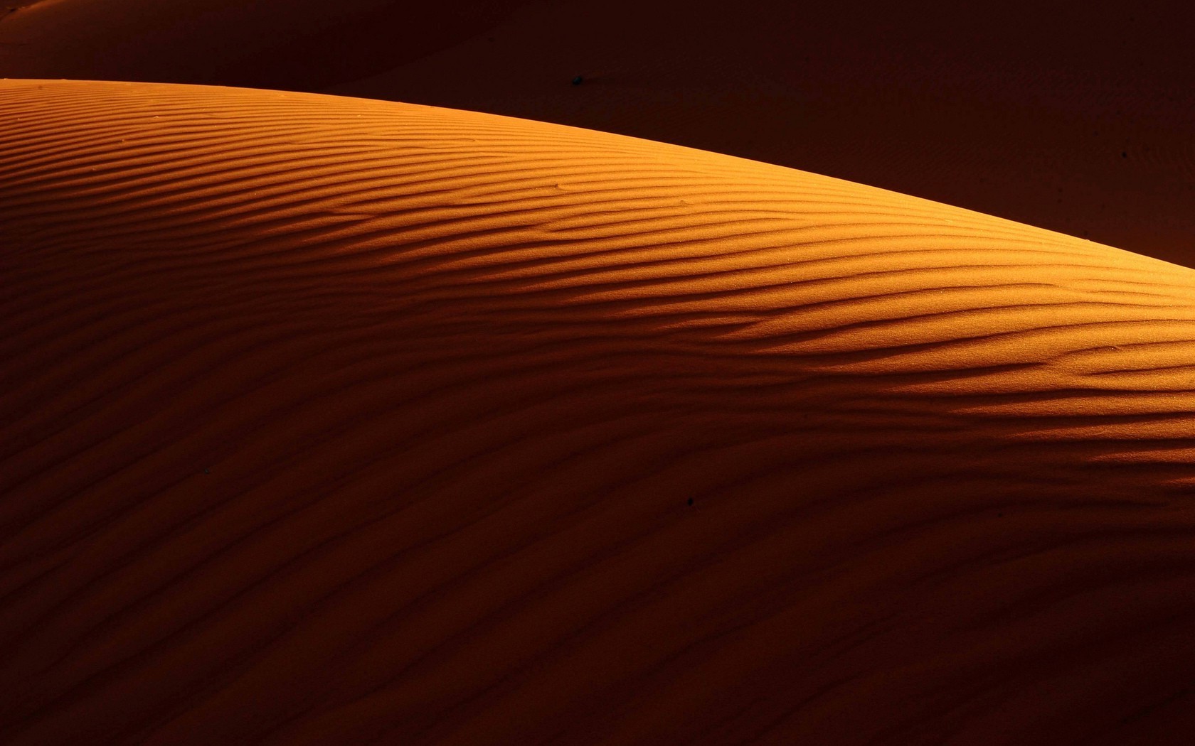 désert dune texture coucher de soleil ombre aube stérile aride paysage résumé sable sec or modèle