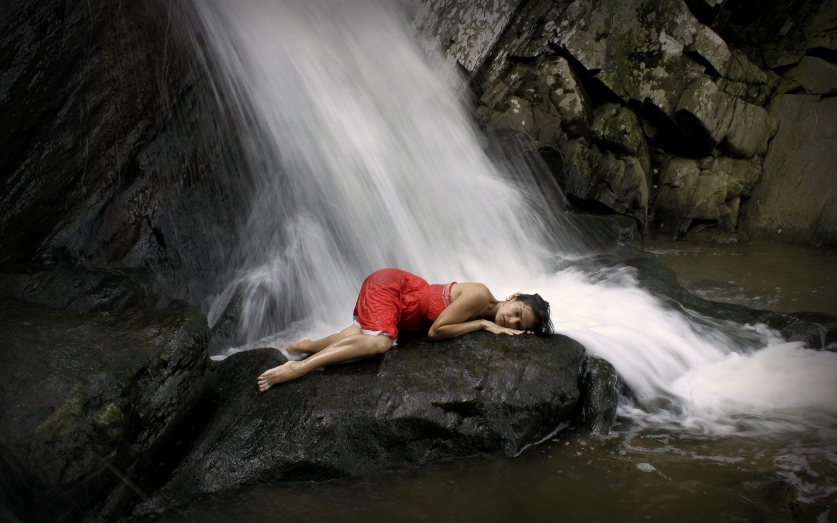 landscapes water waterfall river motion rock travel recreation outdoors stream wet nature landscape fall