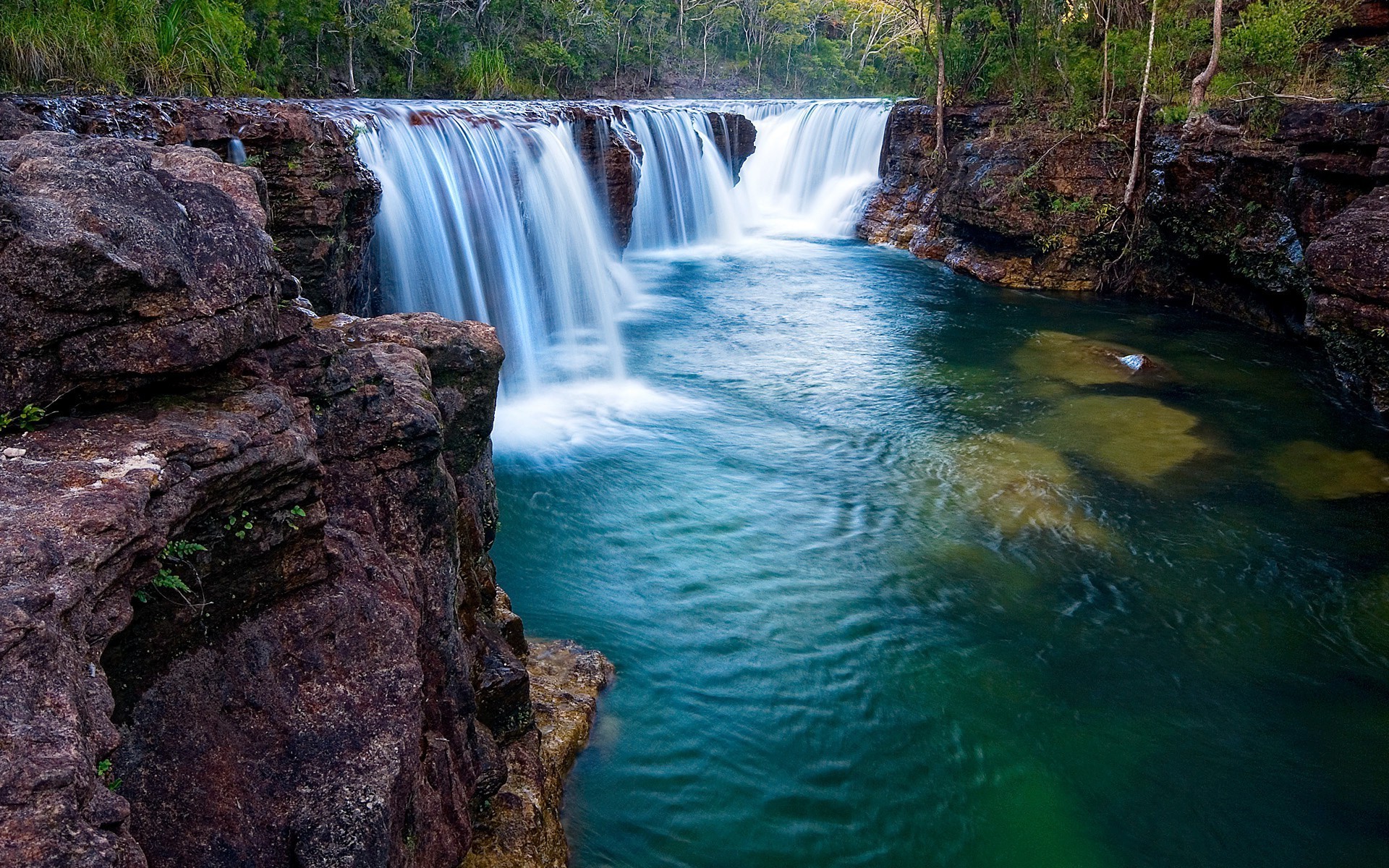 waterfalls water waterfall river stream nature rock travel cascade flow landscape outdoors wet motion splash wood tropical purity creek seascape