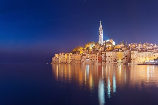 The city of Rovinj. Croatia. Author: Daniil Korzhonov