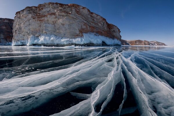 Fonte des glaciers sur le bureau