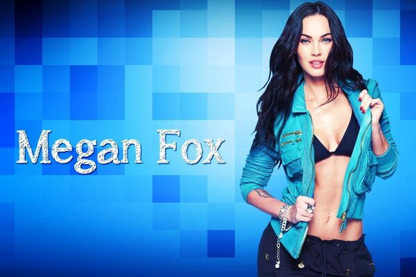 Megan Fox erotically exposed