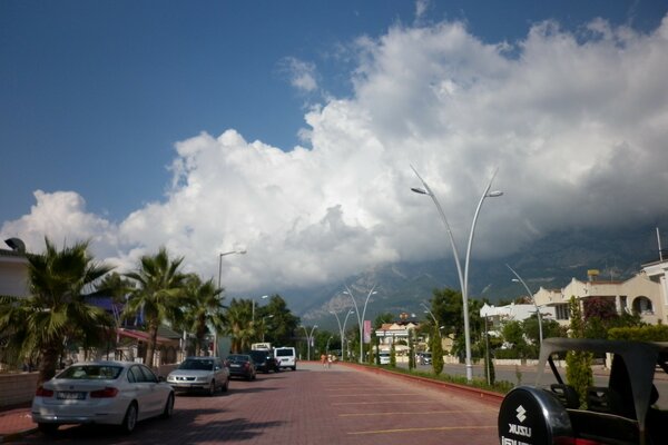 Soirée à Kemer. Turquie